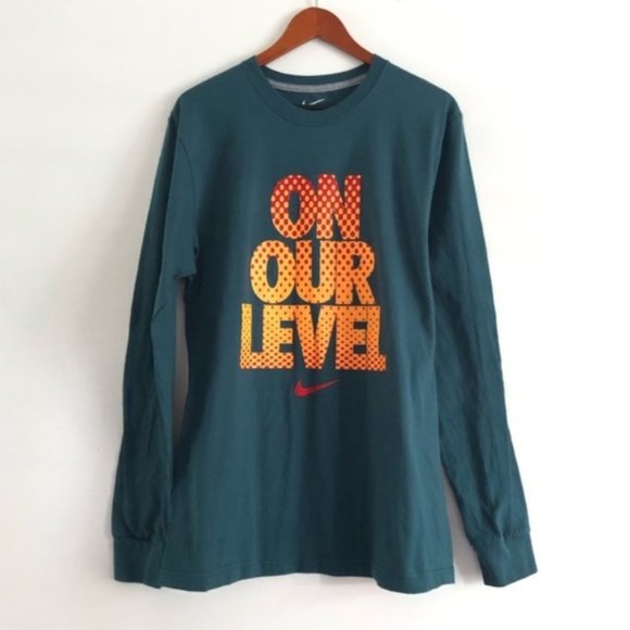 Nike Other - nwt Nike Green On Our Level Long Sleeve Shirt